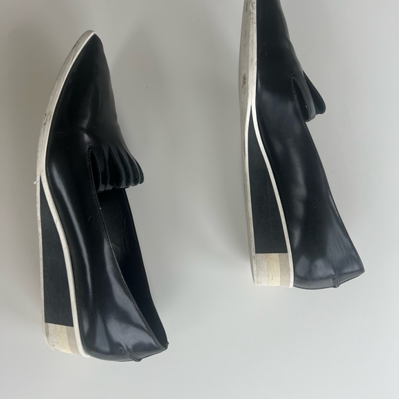 ACNE STUDIOS black patent loafer size 39 - Picture 2 of 3